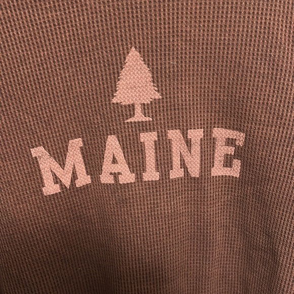 NWOT American Eagle Waffle Long Sleeve - Picture 2 of 6